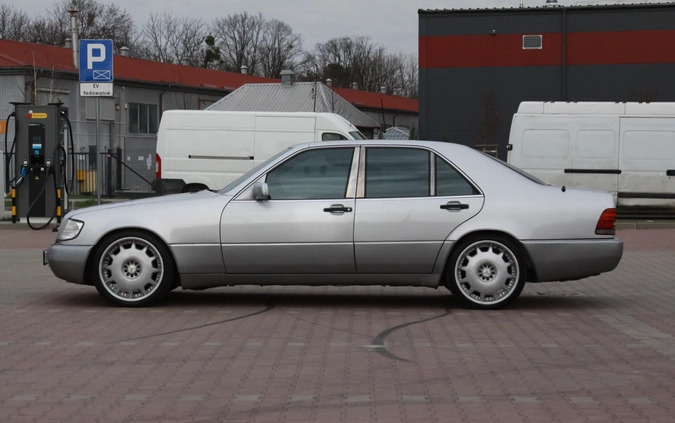 Mercedes-Benz Klasa S cena 39900 przebieg: 289000, rok produkcji 1991 z Wrocław małe 596